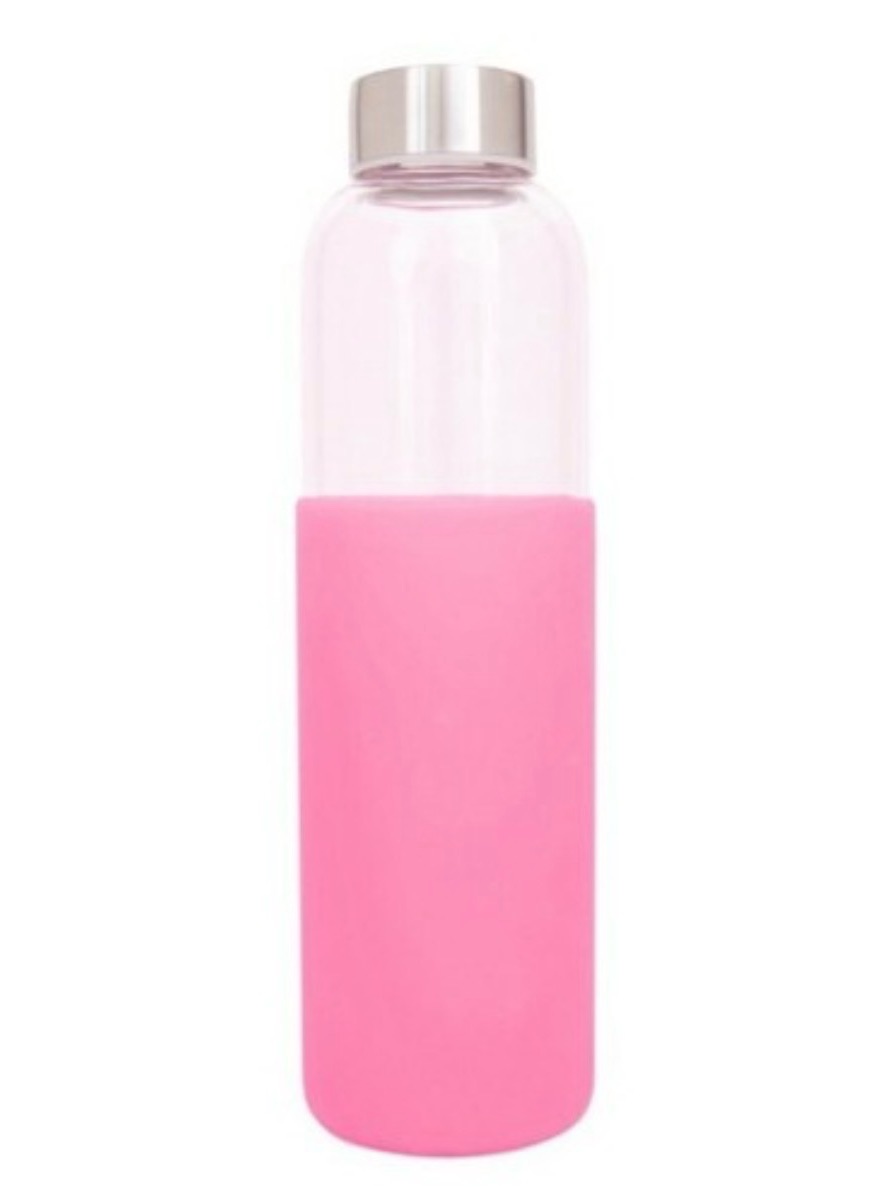 Isaac Mizrahi Loves Xo, Sienna Glass Water Bottle - Brand New, Box Sealed.